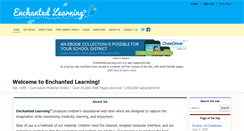 Desktop Screenshot of enchantedlearning.com